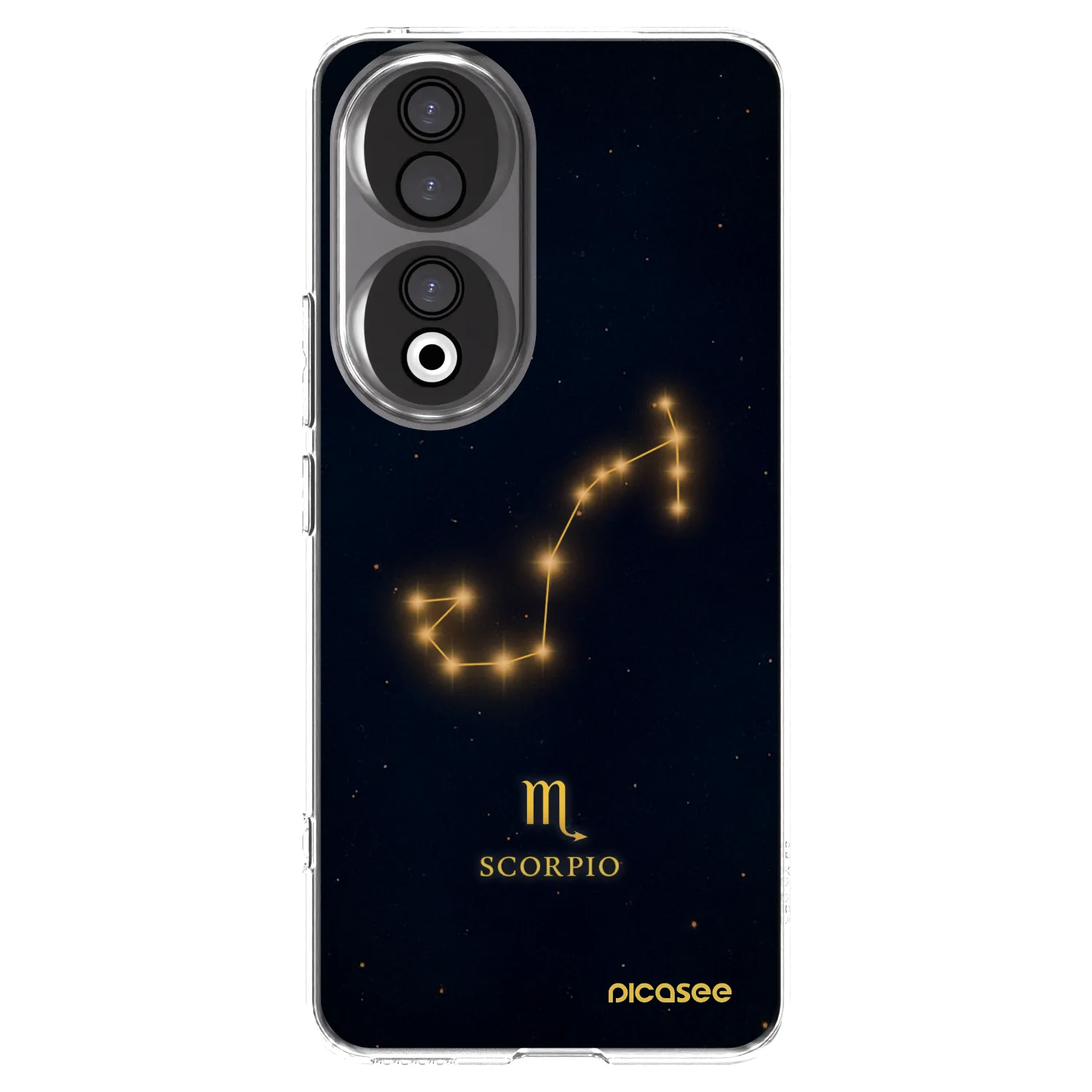Picasee Honor 90 5G Hülle - Transparentes Silikon - SCORPIO