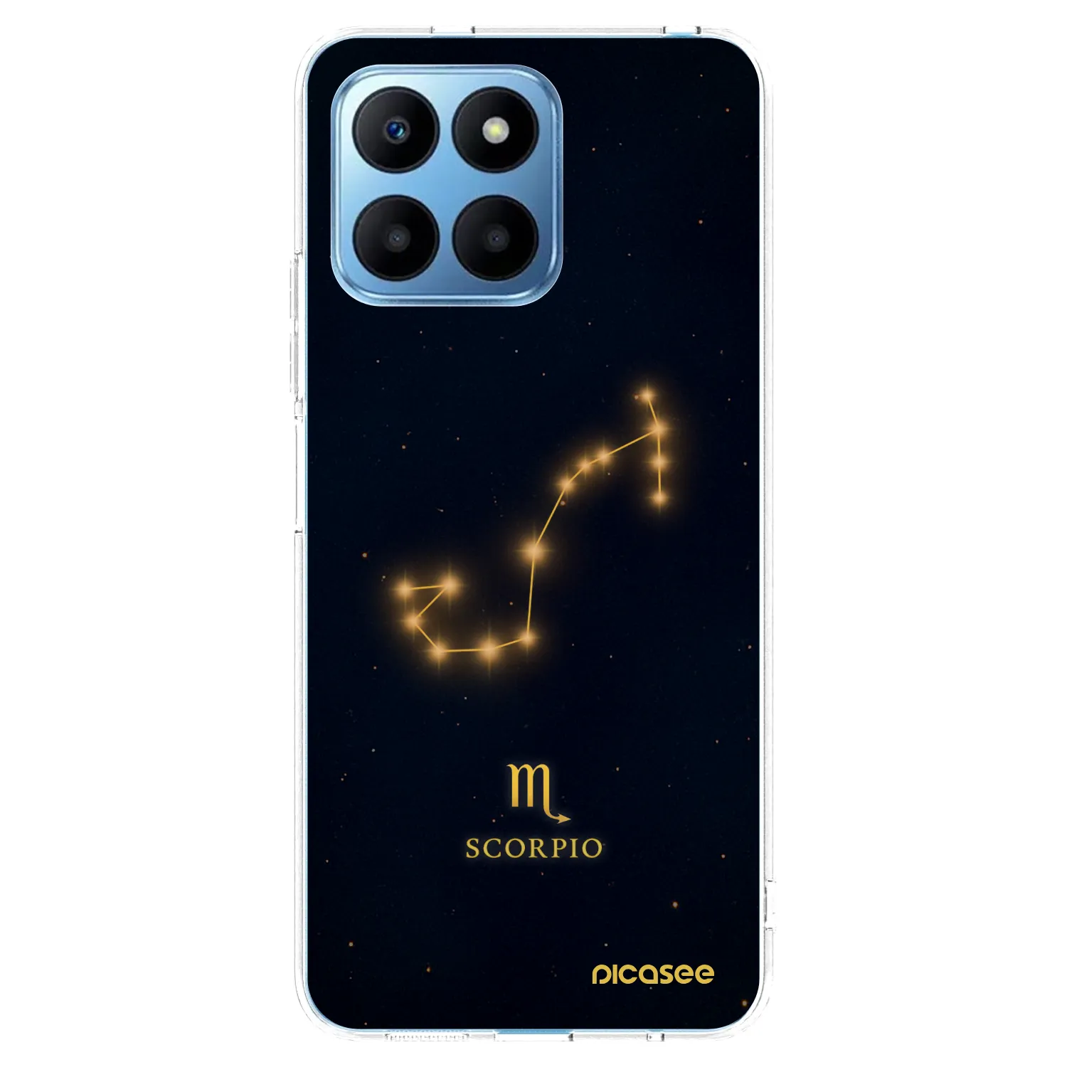 Picasee Honor 70 Lite Hülle - Transparentes Silikon - SCORPIO