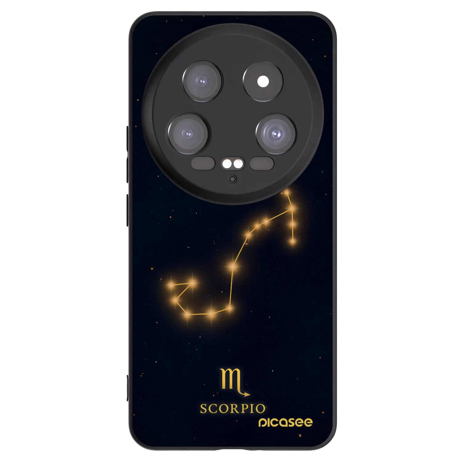 Picasee Xiaomi 14 Ultra Hülle - Schwarzes Silikon - SCORPIO