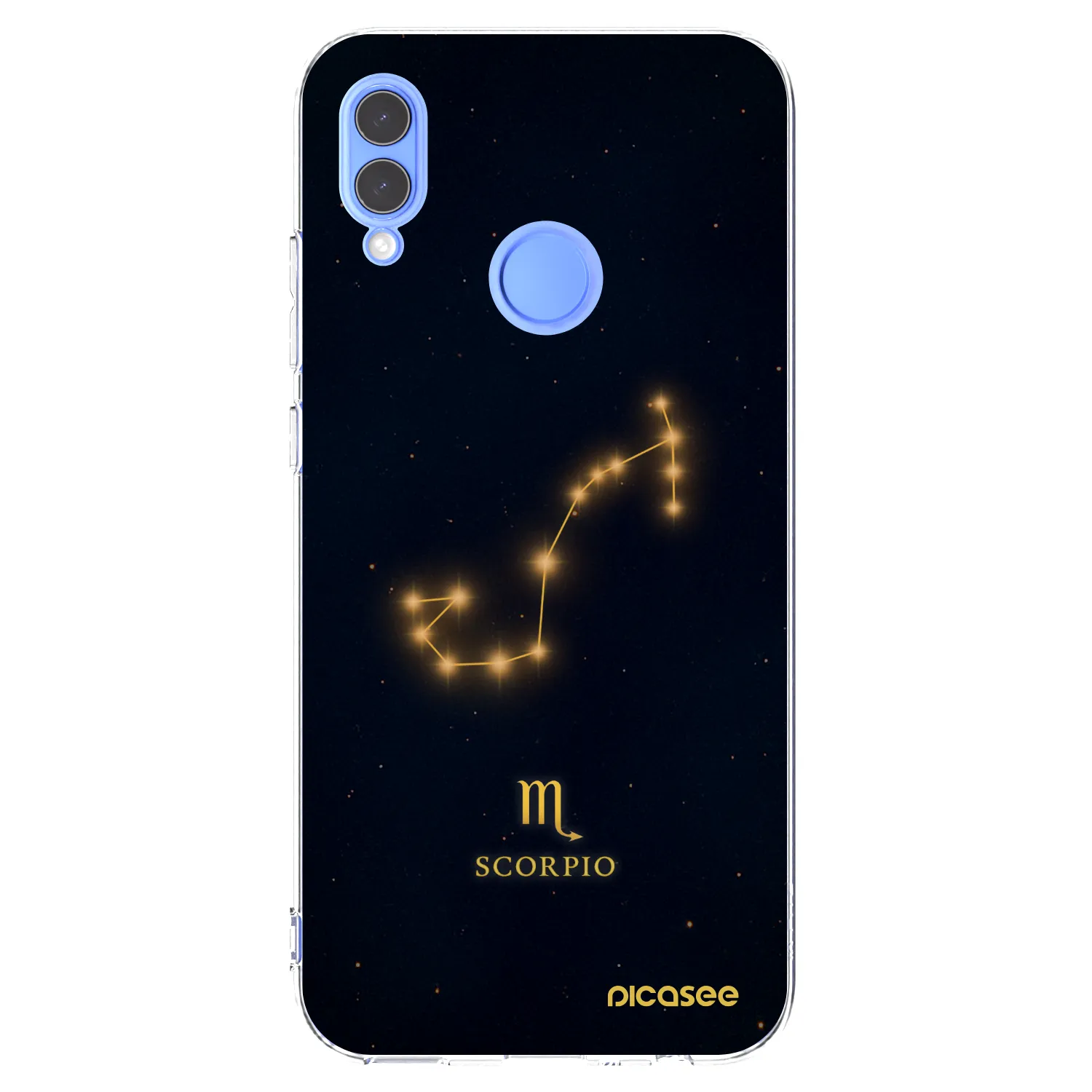Picasee Huawei P Smart 2019 Hülle - Transparentes Silikon - SCORPIO