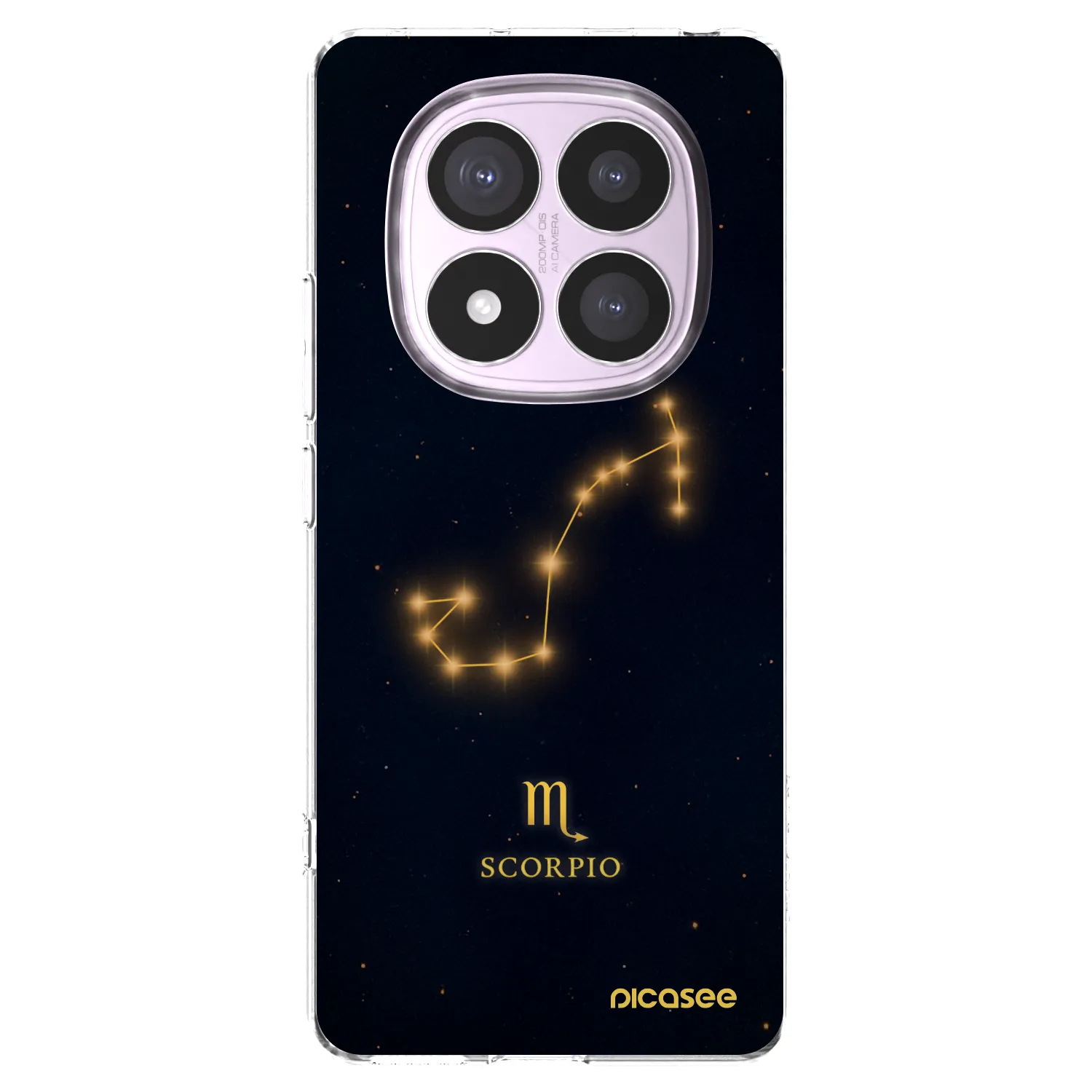 Picasee Xiaomi Redmi Note 14 Pro 5G Hülle - Transparentes Silikon - SCORPIO