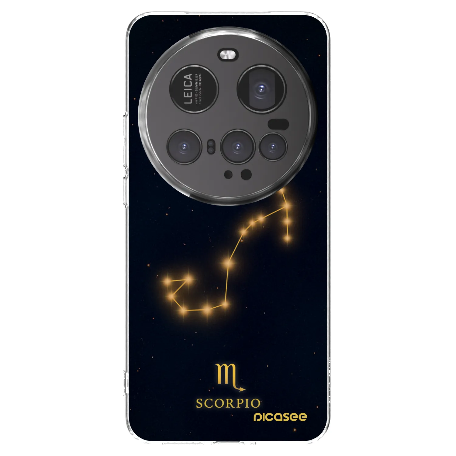 Picasee Xiaomi 15 Ultra Hülle - Transparentes Silikon - SCORPIO