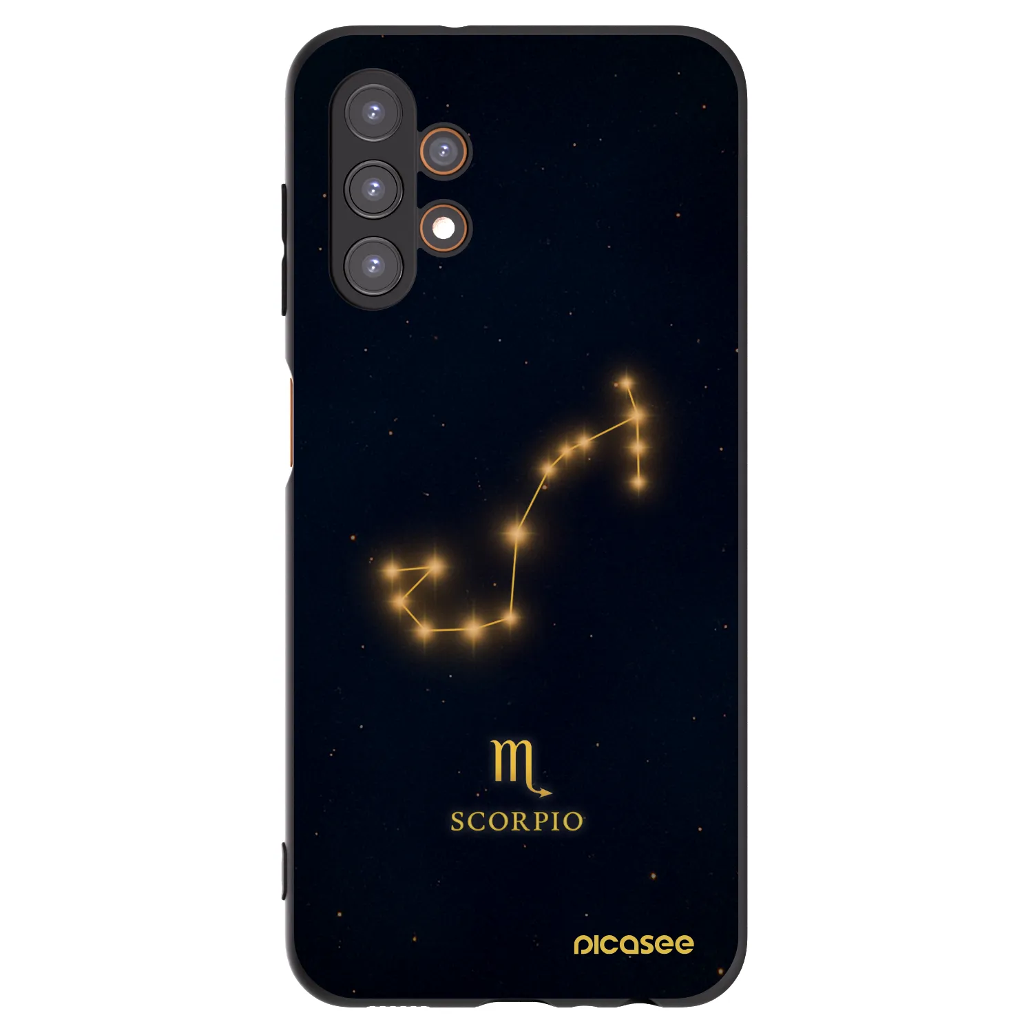 Picasee Samsung Galaxy A13 5G Hülle - Schwarzes Silikon - SCORPIO