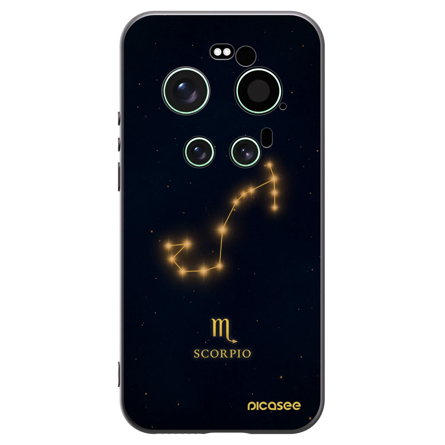 Picasee Xiaomi 17 Ultra Hülle - Schwarzes Silikon - SCORPIO