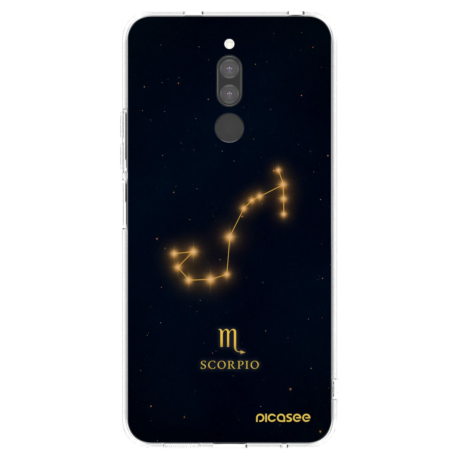 Picasee Xiaomi Redmi 8 Hülle - Transparentes Silikon - SCORPIO