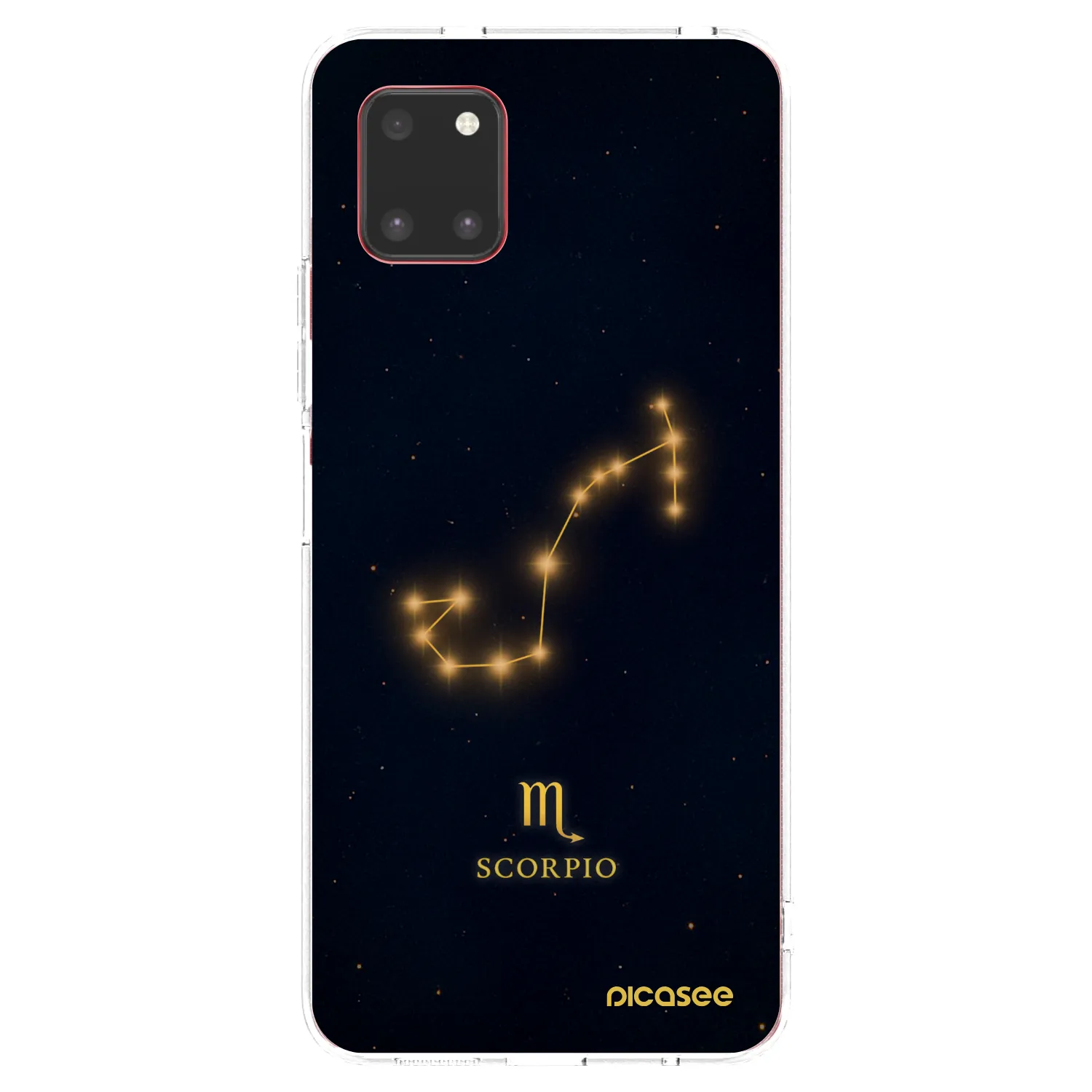 Picasee Samsung Galaxy Note 10 Lite N770F Hülle - Transparentes Silikon - SCORPIO