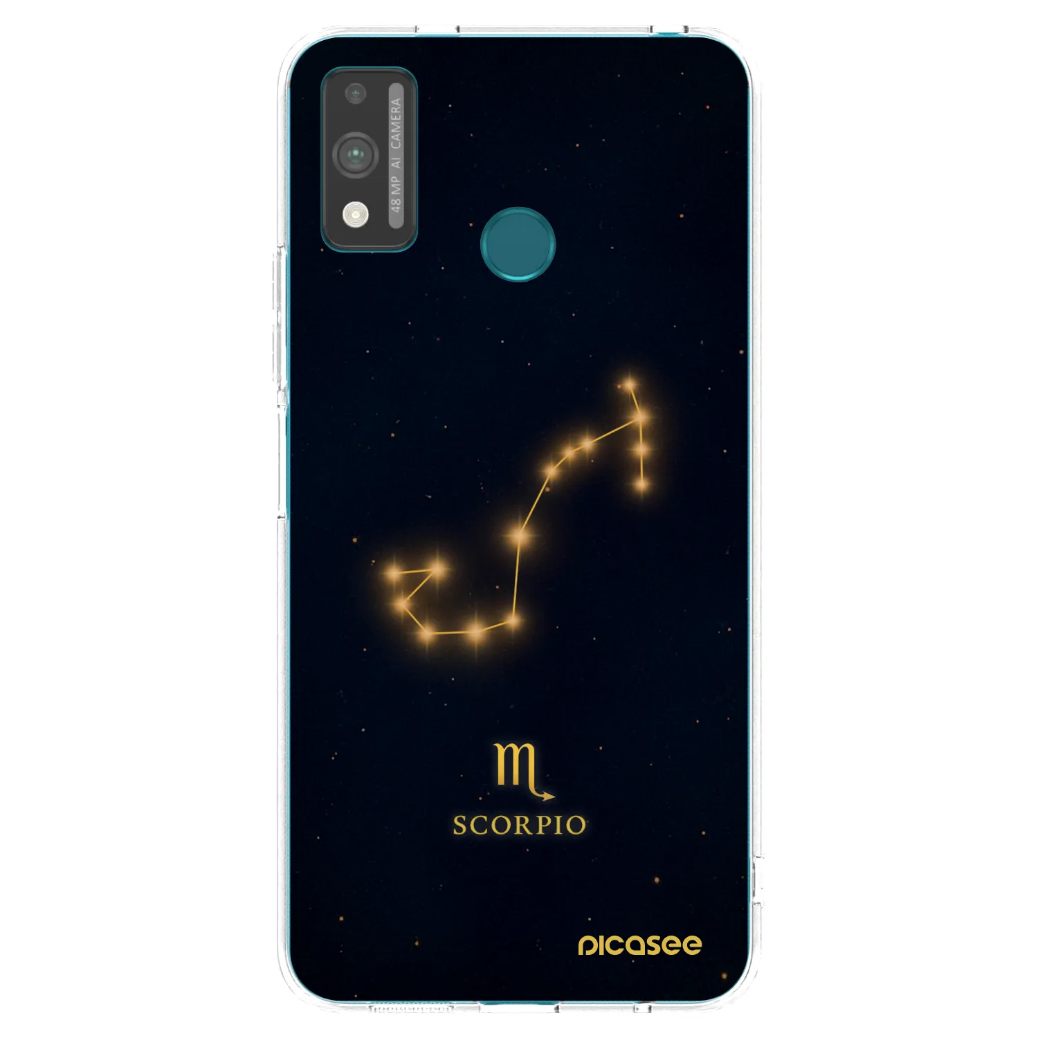 Picasee Honor 9X Lite Hülle - Transparentes Silikon - SCORPIO