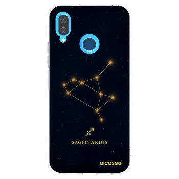 Picasee Huawei P20 Lite Hülle - Transparentes Silikon - SAGITTARIUS