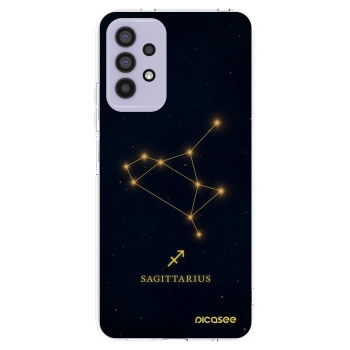 Picasee Samsung Galaxy A32 4G SM-A325F Hülle - Transparentes Silikon - SAGITTARIUS