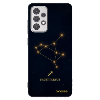 Picasee Samsung Galaxy A52s 5G A528B Hülle - Transparentes Silikon - SAGITTARIUS
