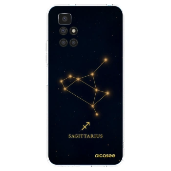 Picasee Xiaomi Redmi 10 Hülle - Transparentes Silikon - SAGITTARIUS