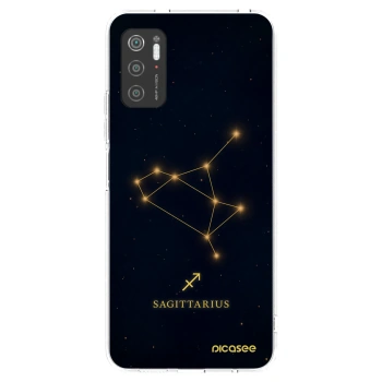 Picasee Xiaomi Poco M3 Pro 5G Hülle - Transparentes Silikon - SAGITTARIUS