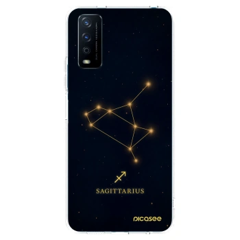 Picasee Vivo Y11s Hülle - Transparentes Silikon - SAGITTARIUS
