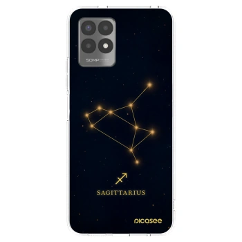 Picasee Realme 8i Hülle - Transparentes Silikon - SAGITTARIUS
