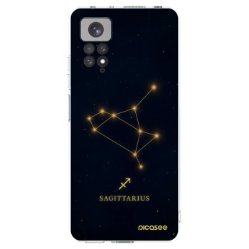 Picasee Xiaomi Redmi Note 11S 4G Hülle - Transparentes Silikon - SAGITTARIUS