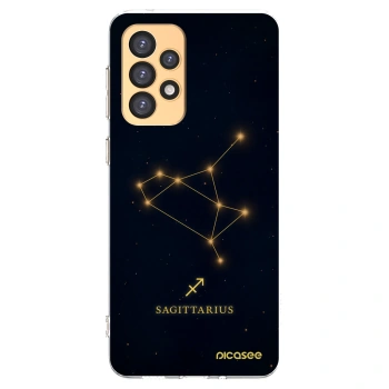 Picasee Samsung Galaxy A33 5G A336 Hülle - Transparentes Silikon - SAGITTARIUS