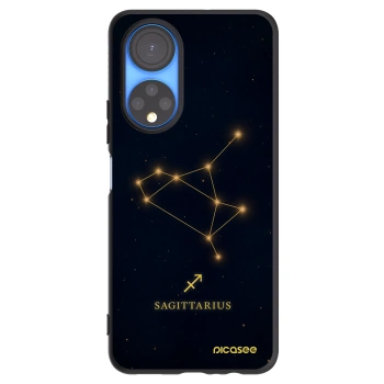 Picasee Honor X7 Hülle - Schwarzes Silikon - SAGITTARIUS