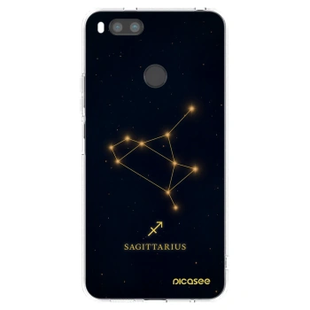 Picasee Xiaomi Redmi A1 Hülle - Transparentes Silikon - SAGITTARIUS