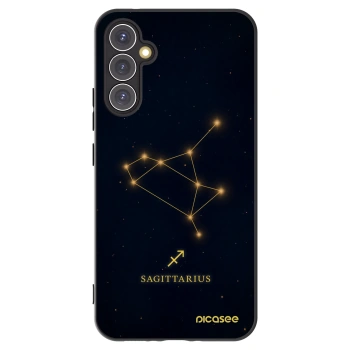 Picasee Samsung Galaxy A34 5G A346B Hülle - Schwarzes Silikon - SAGITTARIUS