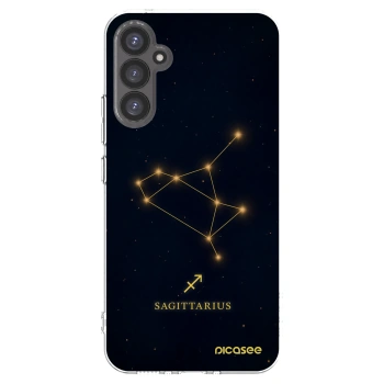 Picasee Samsung Galaxy A34 5G A346B Hülle - Transparentes Silikon - SAGITTARIUS
