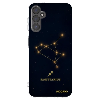 Picasee Samsung Galaxy A14 4G A145R Hülle - Transparentes Silikon - SAGITTARIUS