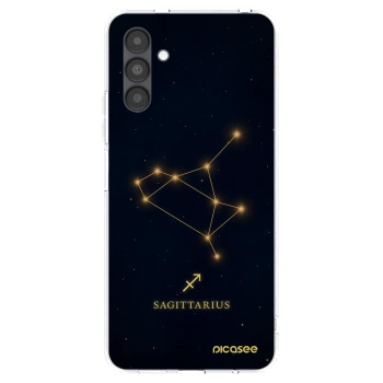 Picasee Samsung Galaxy A04s A047F Hülle - Transparentes Silikon - SAGITTARIUS