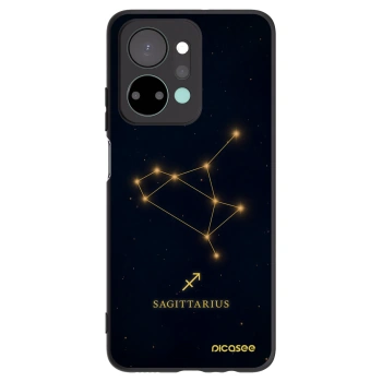 Picasee Honor X7a Hülle - Schwarzes Silikon - SAGITTARIUS