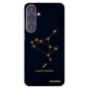 Picasee Samsung Galaxy S24+ S926B 5G Hülle - Transparentes Silikon - SAGITTARIUS