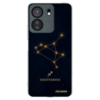Picasee Xiaomi Redmi 13C 4G Hülle - Transparentes Silikon - SAGITTARIUS