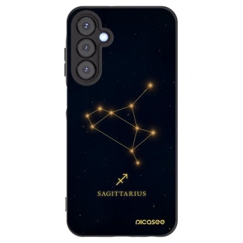 Picasee Samsung Galaxy A25 A256B 5G Hülle - Schwarzes Silikon - SAGITTARIUS