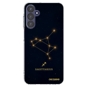 Picasee Samsung Galaxy A15 A155F 4G Hülle - Transparentes Silikon - SAGITTARIUS