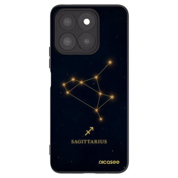 Picasee Honor X8b Hülle - Schwarzes Silikon - SAGITTARIUS