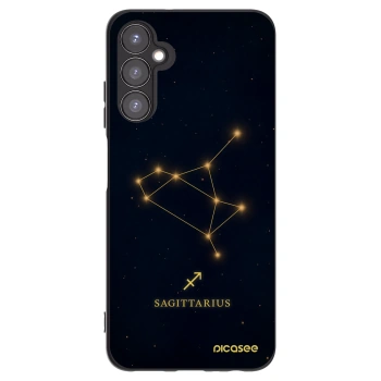 Picasee Samsung Galaxy A05s A057G Hülle - Schwarzes Silikon - SAGITTARIUS