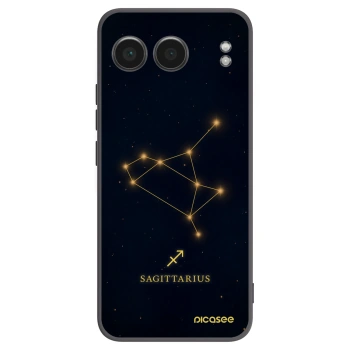 Picasee OnePlus Nord 4 Hülle - Schwarzes Silikon - SAGITTARIUS