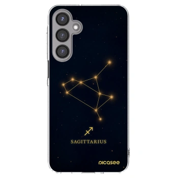 Picasee Samsung Galaxy A16 5G Hülle - Transparentes Silikon - SAGITTARIUS