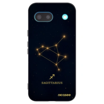 Picasee Google Pixel 8 Hülle - Schwarzes Silikon - SAGITTARIUS