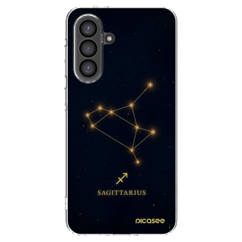 Picasee Samsung Galaxy A56 5G A566B Hülle - Transparentes Silikon - SAGITTARIUS