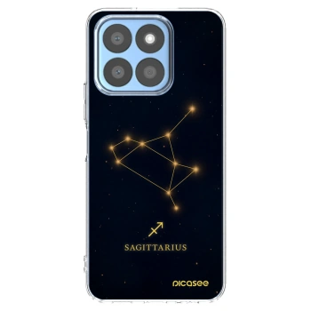 Picasee Honor X8c Hülle - Transparentes Silikon - SAGITTARIUS