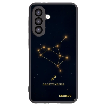 Picasee Samsung Galaxy A26 5G A266B Hülle - Schwarzes Silikon - SAGITTARIUS