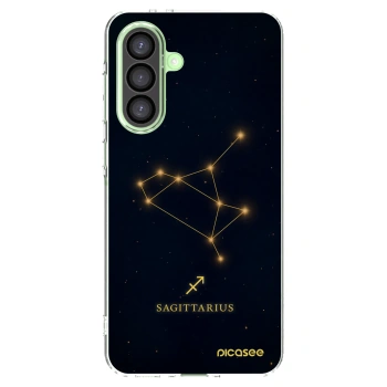Picasee Samsung Galaxy A26 5G A266B Hülle - Transparentes Silikon - SAGITTARIUS