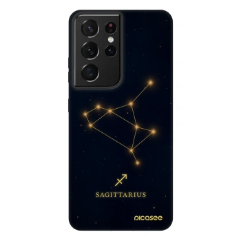 Picasee Fashion Case für Samsung Galaxy S21 Ultra 5G G998B - SAGITTARIUS