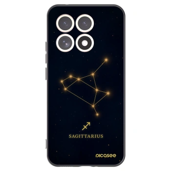 Picasee Xiaomi 15T Hülle - Schwarzes Silikon - SAGITTARIUS