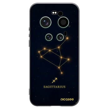 Picasee Xiaomi 17 Ultra Hülle - Schwarzes Silikon - SAGITTARIUS