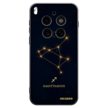 Picasee Vivo X300 Pro Hülle - Schwarzes Silikon - SAGITTARIUS