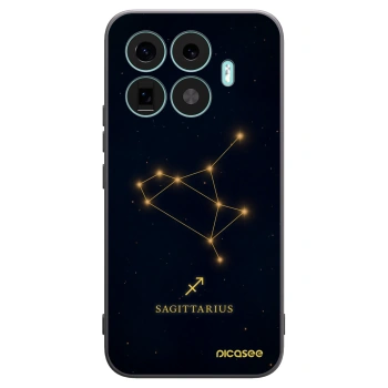 Picasee Xiaomi 17T Pro Hülle - Schwarzes Silikon - SAGITTARIUS