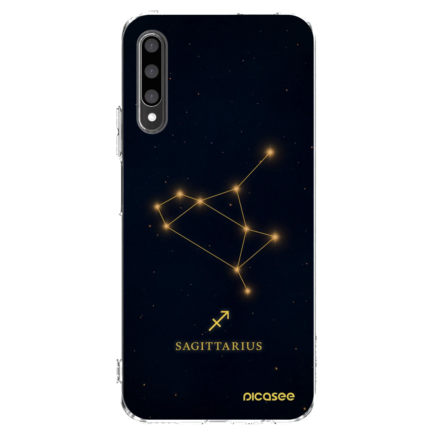 Picasee Honor 9X Pro Hülle - Transparentes Silikon - SAGITTARIUS