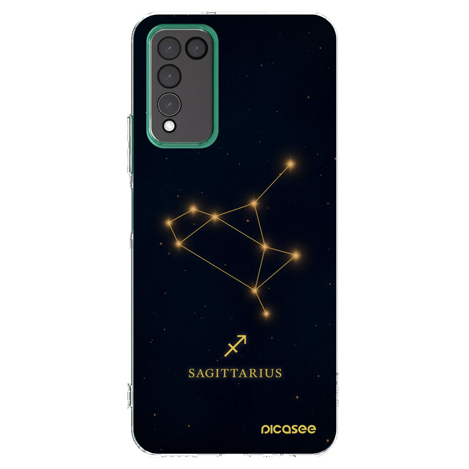 Picasee Honor 10X Lite Hülle - Transparentes Silikon - SAGITTARIUS