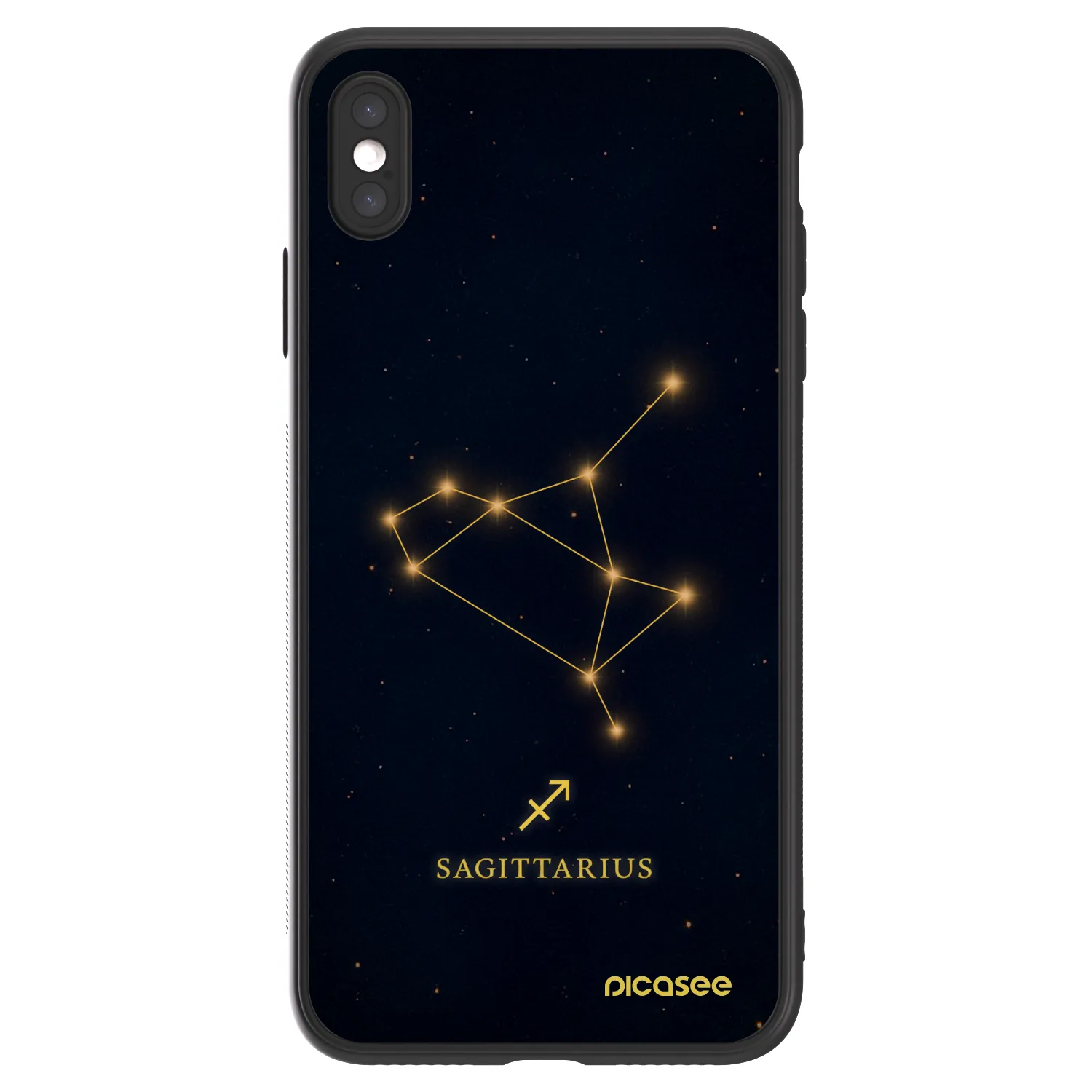 Picasee ULTIMATE CASE für Apple iPhone XS Max - SAGITTARIUS