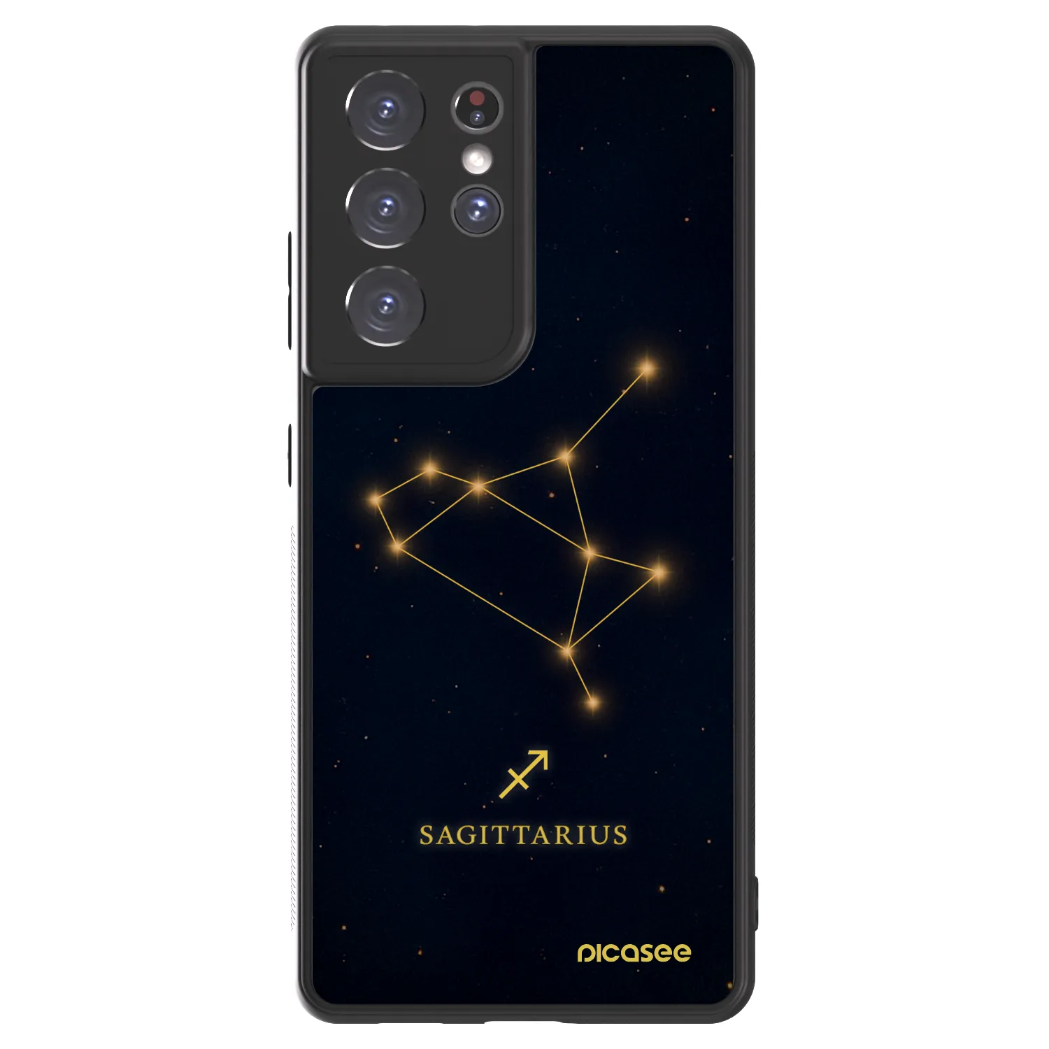 Picasee ULTIMATE CASE für Samsung Galaxy S21 Ultra 5G G998B - SAGITTARIUS