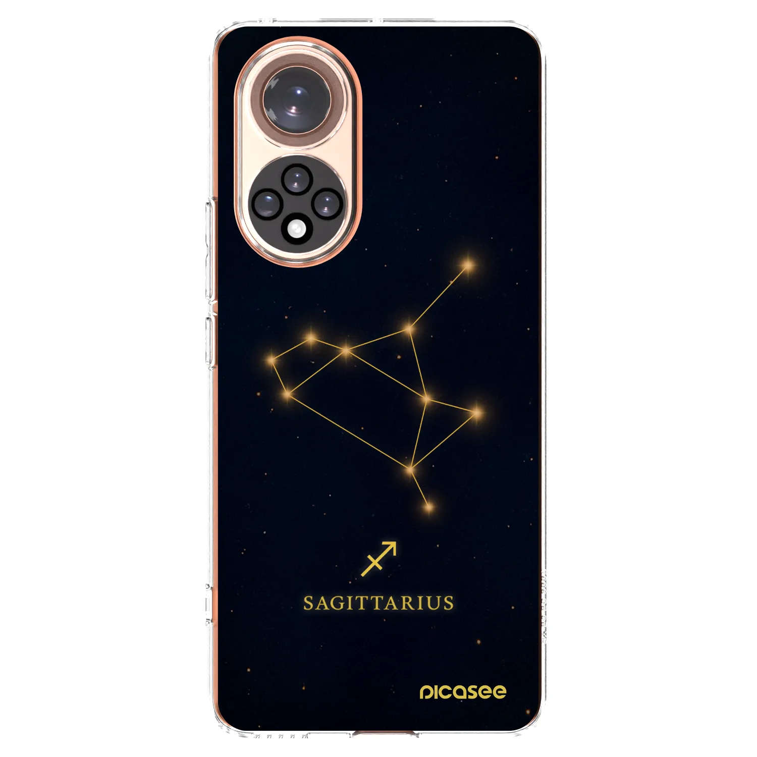 Picasee Honor 50 5G Hülle - Transparentes Silikon - SAGITTARIUS